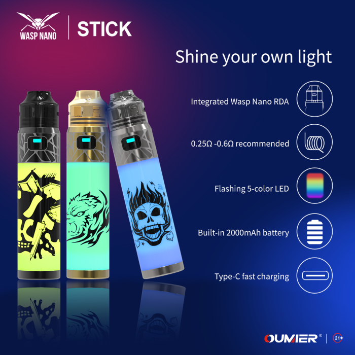 OUMIER Wasp Nano Stick Kit