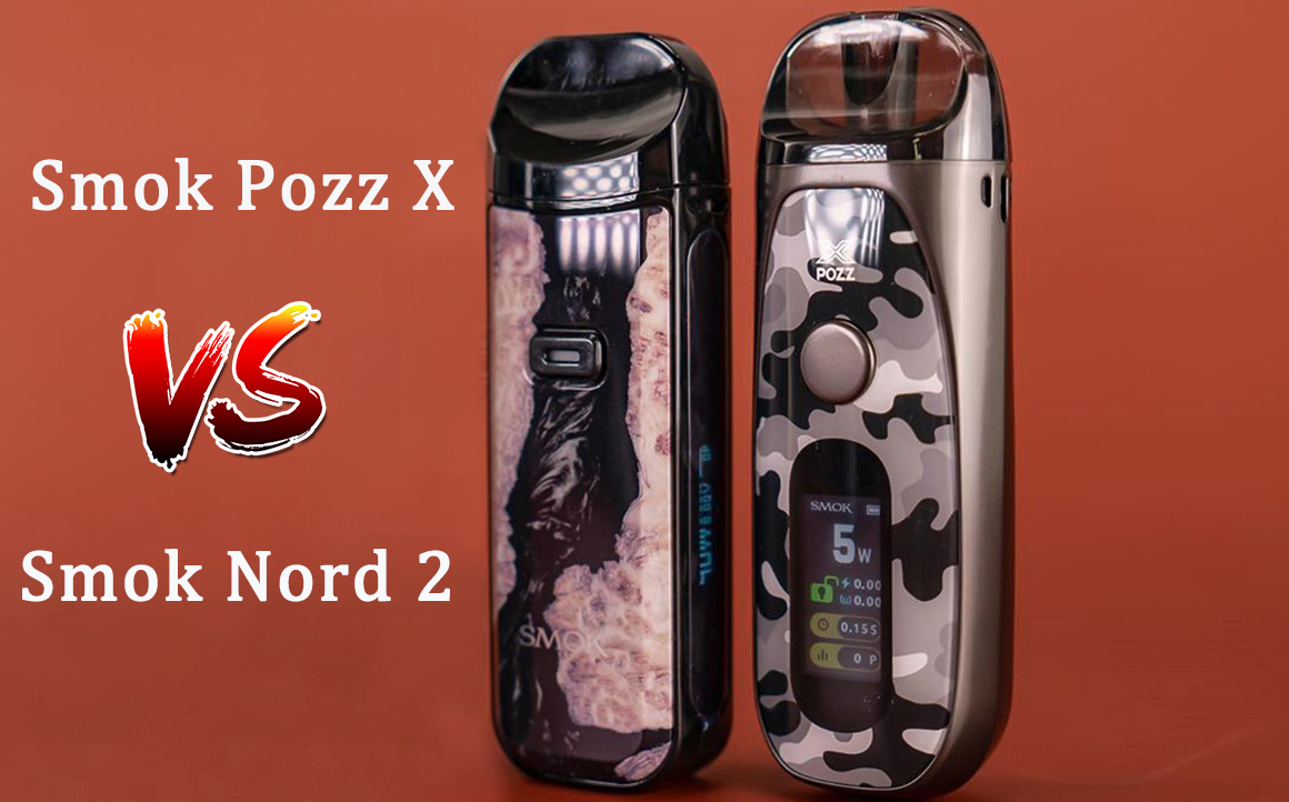 What's the Difference Between Smok Pozz X and Smok Nord 2?
