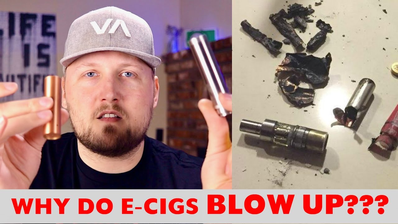 E-CIG EXPLOSIONS!!! - What The News Doesn't Tell You